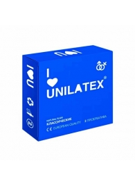 Классические презервативы Unilatex Natural Plain - 3 шт. - Unilatex - купить с доставкой в Новокузнецке