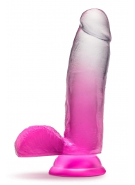 Розовый фаллоимитатор Sugar Magnolia - 17,1 см. - Blush Novelties