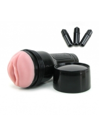 Мастурбатор-вагина Fleshlight - Vibro Pink Lady Touch с вибрацией - Fleshlight - в Новокузнецке купить с доставкой