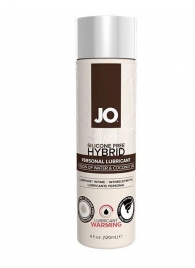 Водно-масляный лубрикант с разогревающим эффектом Hybrid Lubricant WARMING - 120 мл. - System JO - купить с доставкой в Новокузнецке