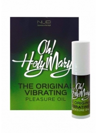 Масло унисекс с эффектом вибрации Oh! Holy Mary - 6 мл. - Nuei cosmetics - купить с доставкой в Новокузнецке