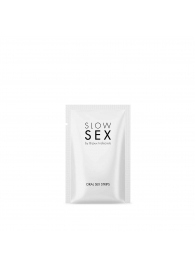 Полоски для орального секса Slow Sex Oral Sex Strips - 7 шт. - Bijoux Indiscrets - купить с доставкой в Новокузнецке