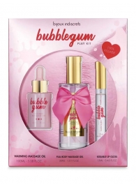 Набор средств для массажа и ласк Bubblegum Play Kit - Bijoux Indiscrets - купить с доставкой в Новокузнецке