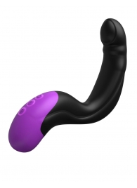 Черно-фиолетовый вибромассажёр простаты Hyper-Pulse P-Spot Massager - Pipedream - в Новокузнецке купить с доставкой