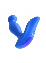 Синий вибромассажер простаты 3,5’’ P-spot Massager - 12,5 см. - Erokay - в Новокузнецке купить с доставкой