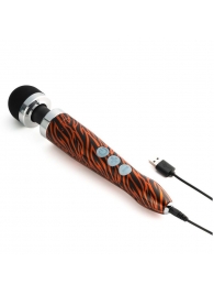 Беспроводной wand-вибратор Doxy Die Cast 3R с тигровым принтом на рукояти - 28 см. - Doxy в Новокузнецке Беспроводной wand-вибратор Doxy Die Cast 3R с тигровым принтом на рукояти - 28 см. - Doxy