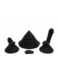 Конусный вибромассажер Cowgirl Cone с 2 насадками - CowGirl - купить с доставкой в Новокузнецке