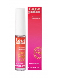 Возбуждающий блеск для губ Love Potion - 8 мл. - Love to Love - купить с доставкой в Новокузнецке