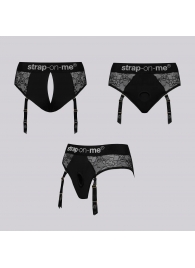 Трусики для фиксации насадок Strap-on-me Harness Lingerie Diva XS - Strap-on-me - купить с доставкой в Новокузнецке
