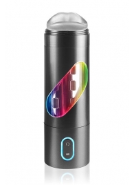 Перезаряжаемый мастурбатор-ротик Extreme Toyz Rechargeable Roto-Bator Mouth - Pipedream - в Новокузнецке купить с доставкой