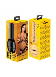 Мастурбатор-ротик Kiiroo Feel Victoria Mouth - Kiiroo - в Новокузнецке купить с доставкой