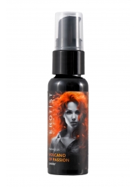 Гель с эффектом вибрации Volcano Of Passion со вкусом вишни - 25 мл. - Erotist Lubricants - купить с доставкой в Новокузнецке