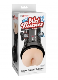 Мастурбатор-анус в колбе Super Banging Butthole - Pipedream - в Новокузнецке купить с доставкой