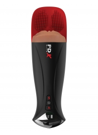 Мастурбатор-вагина в колбе с вибрацией Fuck-O-Matic Pro XL - Pipedream - в Новокузнецке купить с доставкой
