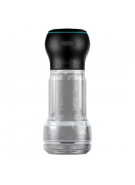 Набор PowerBlow   Feel Pocket Stroker Crystal: мастурбатор и интерактивная насадка - Kiiroo - в Новокузнецке купить с доставкой