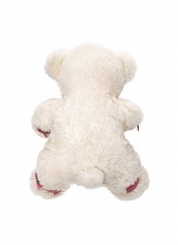 Бондажный набор: белый мишка с розовыми оковами и наручниками - Pecado - купить с доставкой в Новокузнецке