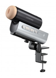 Мастурбатор Solace PRO с настольным креплением - Lovense - в Новокузнецке купить с доставкой