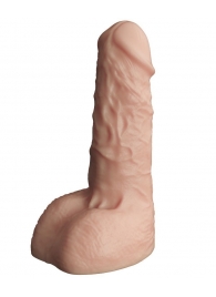 Телесный фаллоудлинитель с мошонкой Cock Next - 17 см. - LOVETOY (А-Полимер) - в Новокузнецке купить с доставкой
