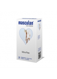 Особо тонкие презервативы Masculan Ultra Fine - 21 шт. - Masculan - купить с доставкой в Новокузнецке
