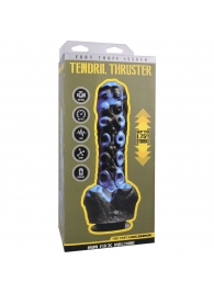 Черно-синяя мини-машина на присоске Tendril Thruster - 21,6 см. - Doc Johnson - купить с доставкой в Новокузнецке