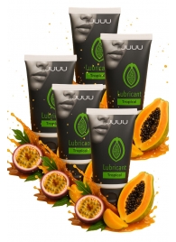 Набор из 5 съедобных лубрикантов JUJU со вкусом тропических фруктов - JuJu - купить с доставкой в Новокузнецке