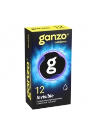 Супертонкие презервативы Ganzo Invisible - 12 шт. - Ganzo - купить с доставкой в Новокузнецке