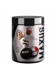 Черные утолщенные презервативы MAXUS Extra Strong с железным кейсом - 15 шт. - Maxus - купить с доставкой в Новокузнецке