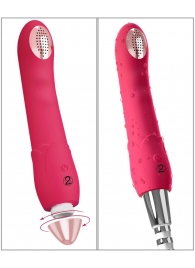 Малиновая насадка на душ с вибрацией Showers to orgasm - 20,1 см. - Orion - купить с доставкой в Новокузнецке