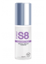 Лубрикант на водной основе S8 Glycerin Free без глицерина - 125 мл. - Stimul8 - купить с доставкой в Новокузнецке