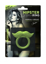 Люминесцентное эрекционное виброкольцо Hipster - Clara Morgane - в Новокузнецке купить с доставкой