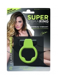 Люминесцентное эрекционное виброкольцо Super - Clara Morgane - в Новокузнецке купить с доставкой