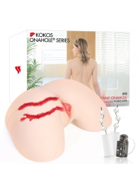 Мастурбатор-полуторс с двойным слоем материала и вибрацией Jenny Onahole Real Hips - KOKOS - в Новокузнецке купить с доставкой Мастурбатор-полуторс с двойным слоем материала и вибрацией Jenny Onahole Real Hips - KOKOS - в Новокузнецке купить с доставкой