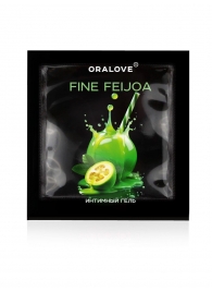 Саше съедобной оральной смазки OraLove с ароматом фейхоа - 3 гр. - Биоритм - купить с доставкой в Новокузнецке Саше съедобной оральной смазки OraLove с ароматом фейхоа - 3 гр. - Биоритм - купить с доставкой в Новокузнецке