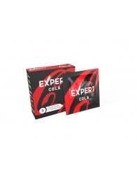 Презервативы с ароматом колы Expert Cola - 3 шт. - Expert - купить с доставкой в Новокузнецке
