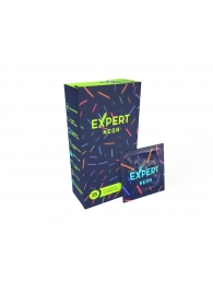 Светящиеся в темноте презервативы Expert Neon - 15 шт. - Expert - купить с доставкой в Новокузнецке