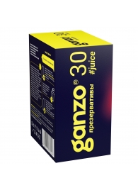 Ароматизированные презервативы Ganzo Juice - 30 шт. - Ganzo - купить с доставкой в Новокузнецке