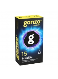 Супертонкие презервативы Ganzo Invisible - 15 шт. - Ganzo - купить с доставкой в Новокузнецке