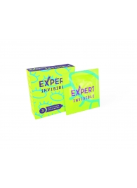 Ультратонкие презервативы Expert Invisible - 3 шт. - Expert - купить с доставкой в Новокузнецке