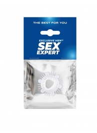 Стимулирующая насадка на пенис с несколькими видами рельефа - Sex Expert - в Новокузнецке купить с доставкой