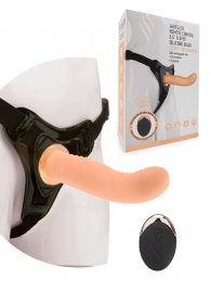 Женский вибрострапон со съемной насадкой и пультом ДУ - Erokay - купить с доставкой в Новокузнецке