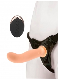 Женский вибрострапон со съемной насадкой и пультом ДУ - Erokay - купить с доставкой в Новокузнецке