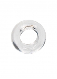 Прозрачное эрекционное кольцо-бублик - Sex Expert - в Новокузнецке купить с доставкой