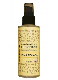 Ароматизированный лубрикант на водной основе NewLevel Pina Colada - 150 мл. - NewLevel - купить с доставкой в Новокузнецке