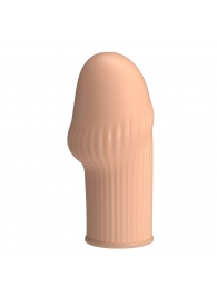 Телесная насадка на пенис Huel - 9 см. - Baile - в Новокузнецке купить с доставкой