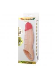 Телесная удлиняющая насадка на пенис Darnel - Baile - в Новокузнецке купить с доставкой