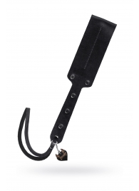 Черный кожаный пэддл - 32 см. - Pecado - купить с доставкой в Новокузнецке