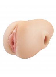 Телесный мастурбатор-вагина Pussy Pounder Squeeze Stroker - Pipedream - в Новокузнецке купить с доставкой