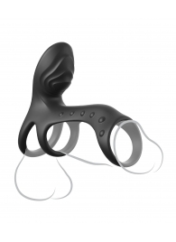 Черная насадка на пенис Ultimate Couples Cage Pro - Pipedream - в Новокузнецке купить с доставкой