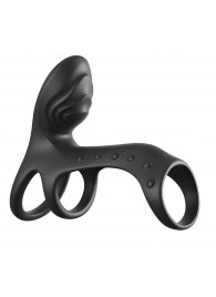 Черная насадка на пенис Ultimate Couples Cage Pro - Pipedream - в Новокузнецке купить с доставкой