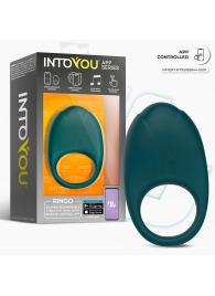 Зеленое интерактивное виброкольцо Ringo - Intoyou - в Новокузнецке купить с доставкой